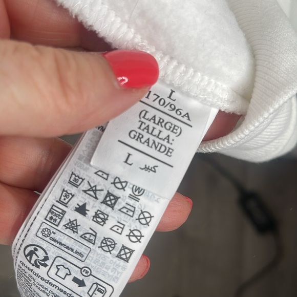 Allsaints Amphia Underground Oversized Hoodie Snap Off Sleeves Zip Front Sz L - Picture 11 of 16